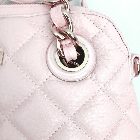 Kate Spade Small Georgina Gold Coast Satchel Cross-body Bag in Ballet Slipper - Picture 9 of 15